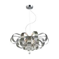 Art.No.64409- Полилей с кристали за всекидневна,трапезария  Ribbon/LR от 