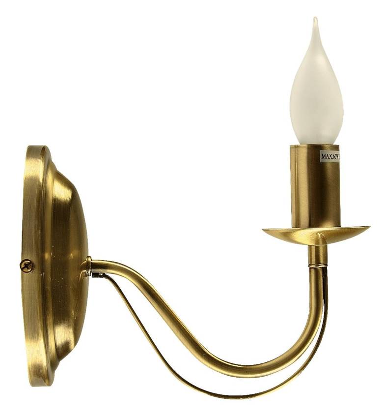 античен аплик свещ Muza/Candellux