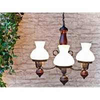 Art.No.7078- полилей битов с дърво  Petronel от 