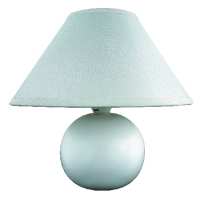 Art.No.4901- нощна бяла  лампа Ariel от 