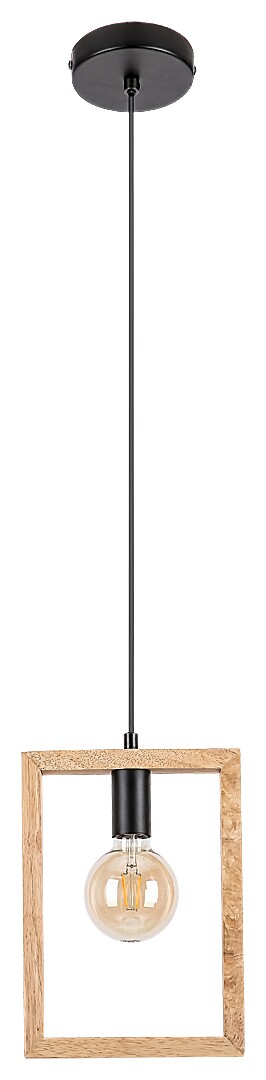 пендел индустриален стил с дърво Indigo/Rabalux