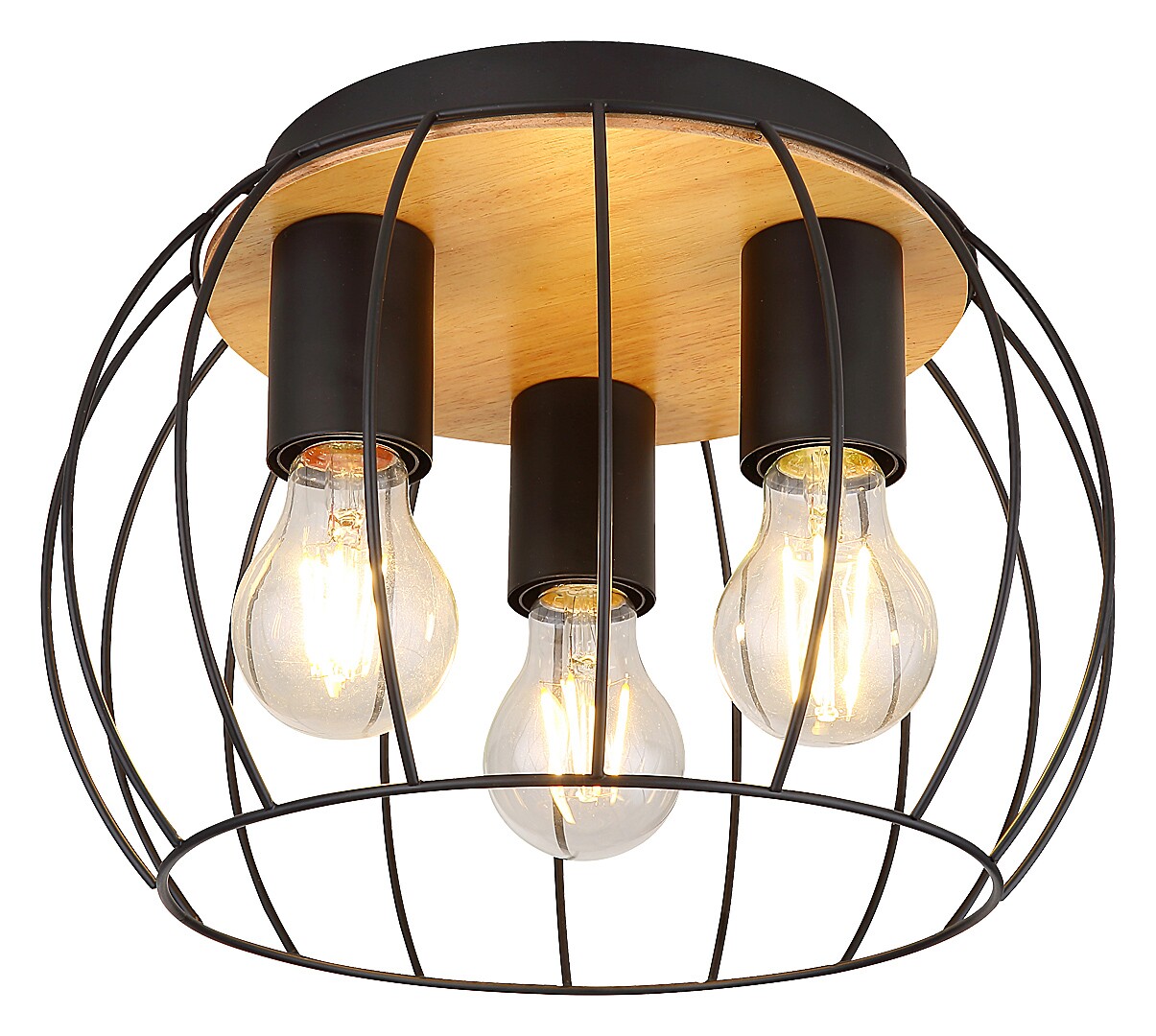 плафониера индустриален стил  Kamala/Rabalux