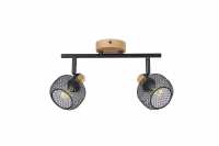 Art.No.3128- спот с дърво Grendel/Rabalux от 