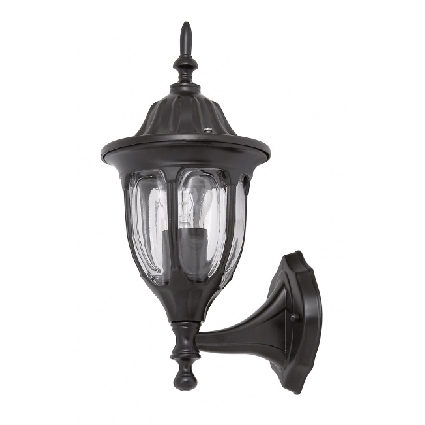 черен фенер за градина  Milano