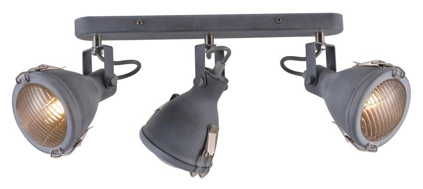 спот,прожектори в сиво за кухня,тераса Crodo/Candellux
