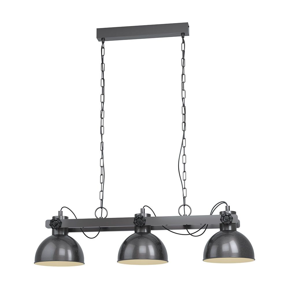 индустриален полилей с кранчета за трапезария Lubenham/Eglo