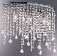 Art.No.08387- Плафониера кристална за спалня  RAIN PL3 от 