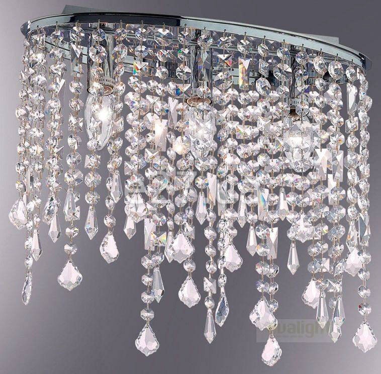 Плафониера кристална за спалня  RAIN PL3