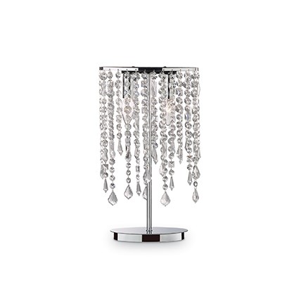 Нощна лампа с кристали за спалня  RAIN TL2
