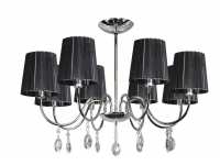 Art.No.38-38067- полилей с черни абажири за хол Sorento/Candellux от 