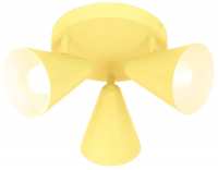 Art.No.98-68828- плафон жълт с три крушки Amor/Candellux от 