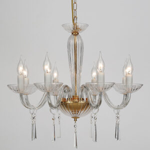 евтин кристален полилей за хол Violet/Aca lighting