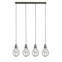 Art.No.1384-4PW- полилей индустриален стил Balloon cage от 