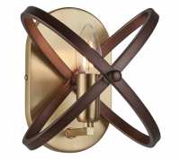 Art.No.8241BZ- аплик индустриален стил Hoopla от 