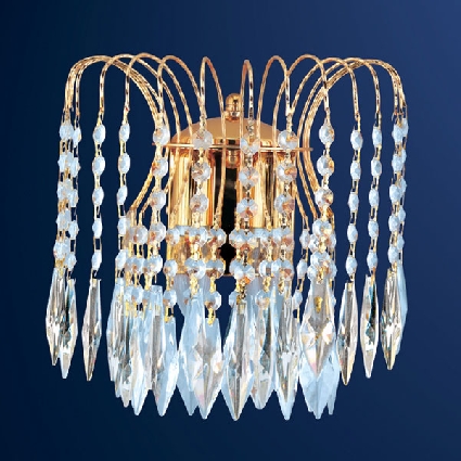 аплик лампа златна  WATERFALL