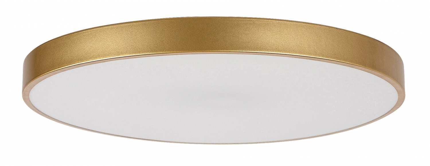 лед плафониера златна с дистанционно Tesia/Rabalux