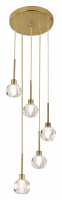 Art.No.5396- модерен полилей с кристал злато Kassia/Rabalux от 
