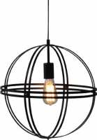 Art.No.KS1483P1BK- полилей черен модерен Sirena/Aca lighting от 