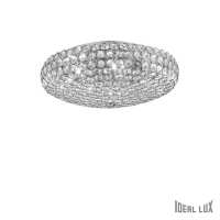 Art.No.73255- плафониера с кристали за спалня  KING PL9 cromo от 