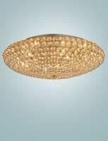 Art.No.73262- плафониера златна  KING PL9 oro от 
