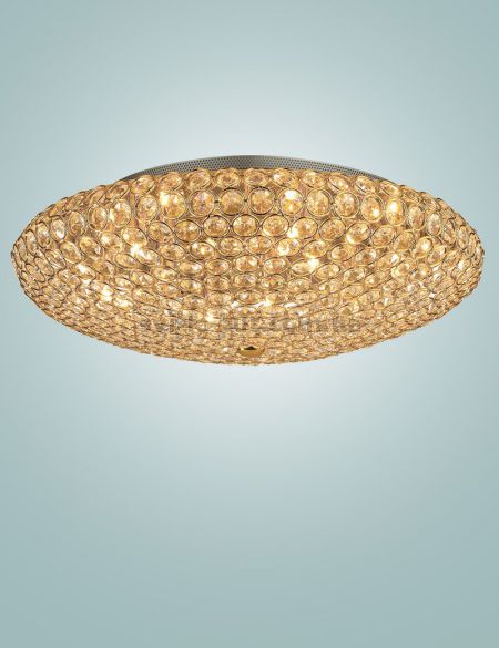 плафониера златна  KING PL9 oro