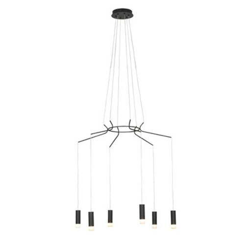полилей модерен черен Teres/Aca lighting
