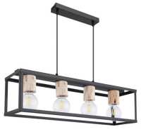 Art.No.34-00811- полилей с дърво модерен стил за трапезария Retro/Candellux от 