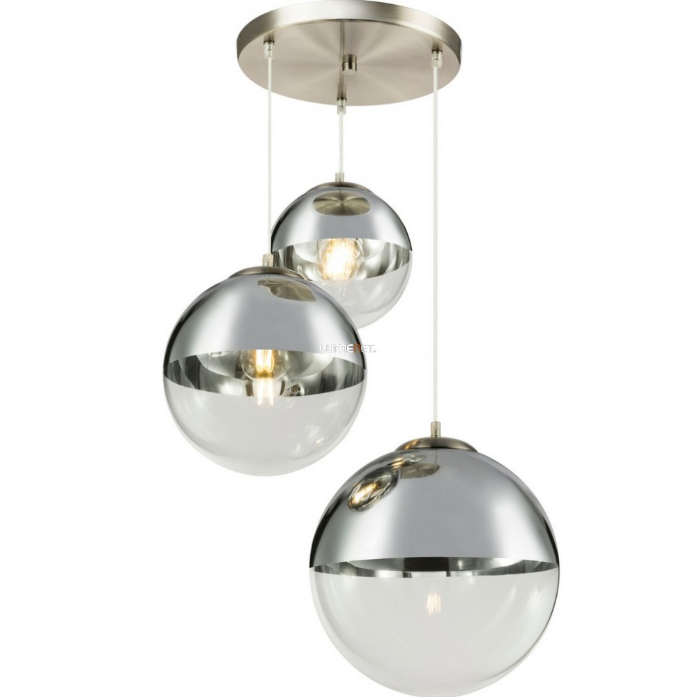 модерен полилей от матиран хром за хол   Varus/Globo