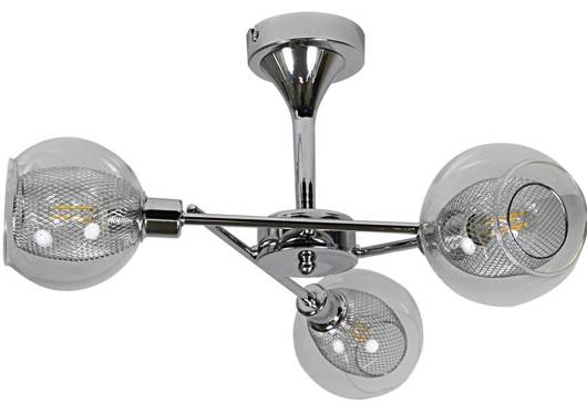 голяма лед плафониера за всекидневна Venosa/Globo