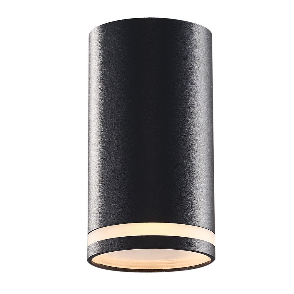 спот за външен монтаж луна черен King/Rabalux