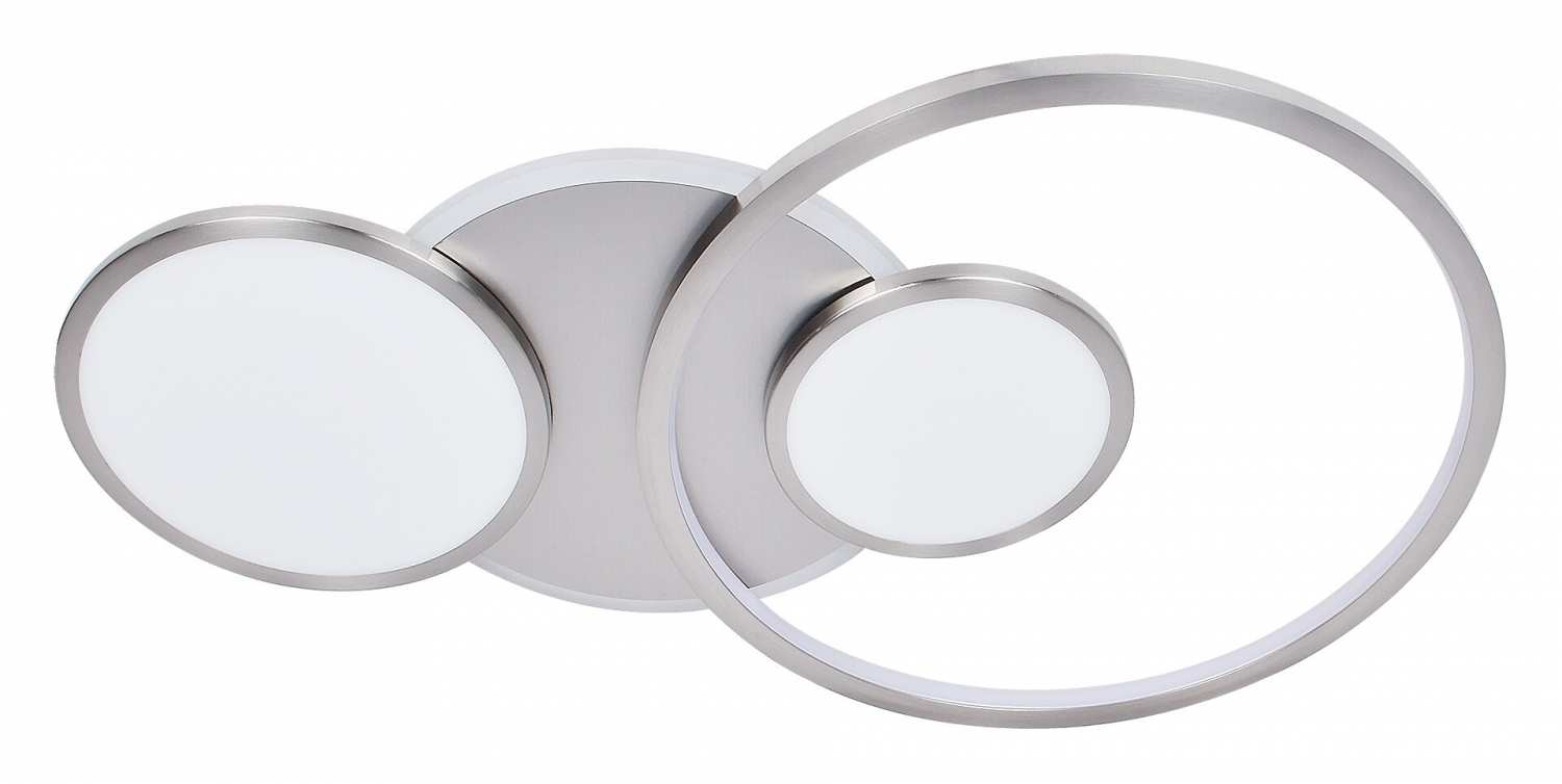 лед плафониера за всекидневна кръгове Fulvia/Rabalux