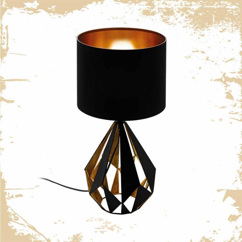 нощна лампа черна Carlton 5/Eglo