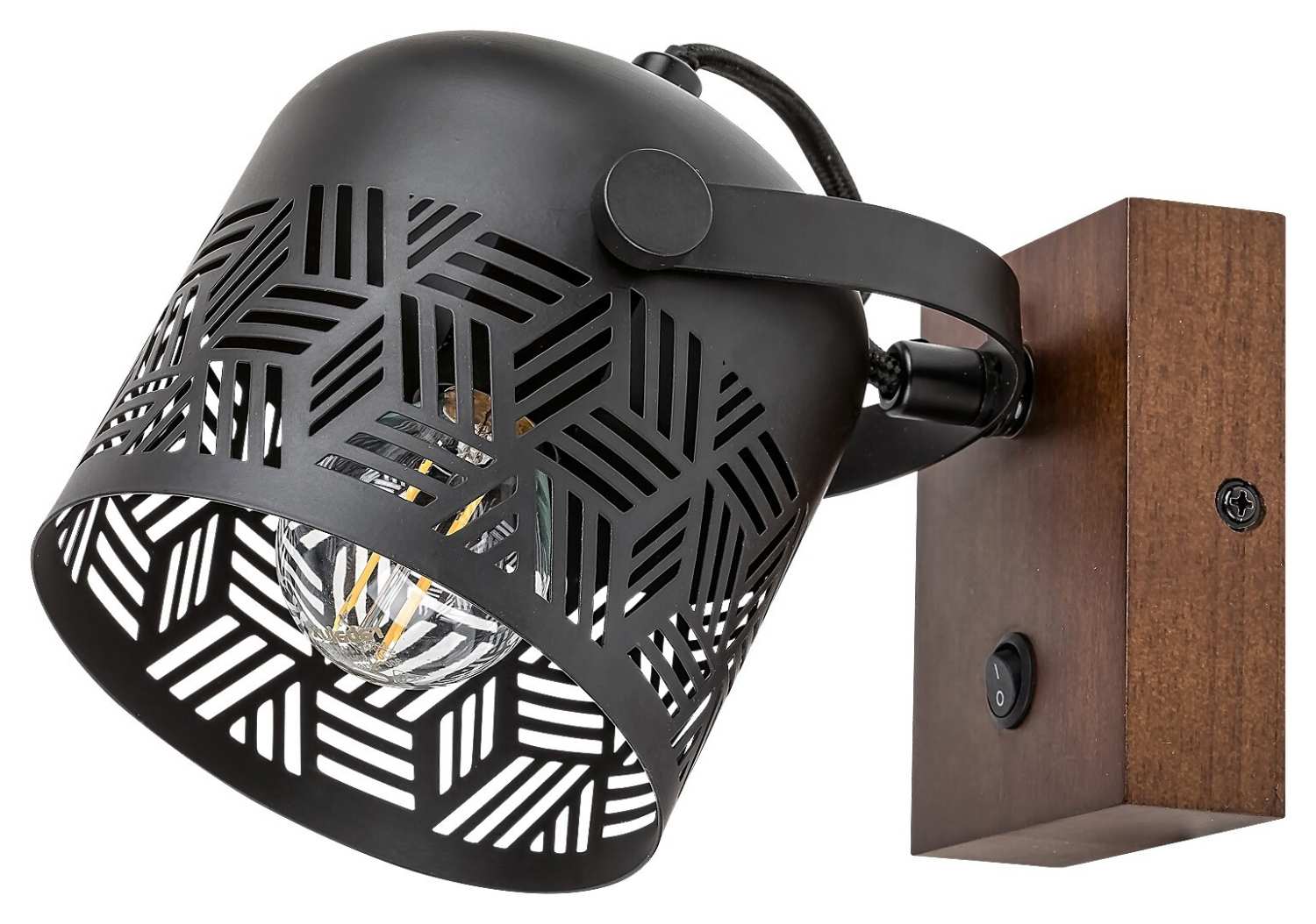 спот аплик с насочване и ключ Rotem/Rabalux