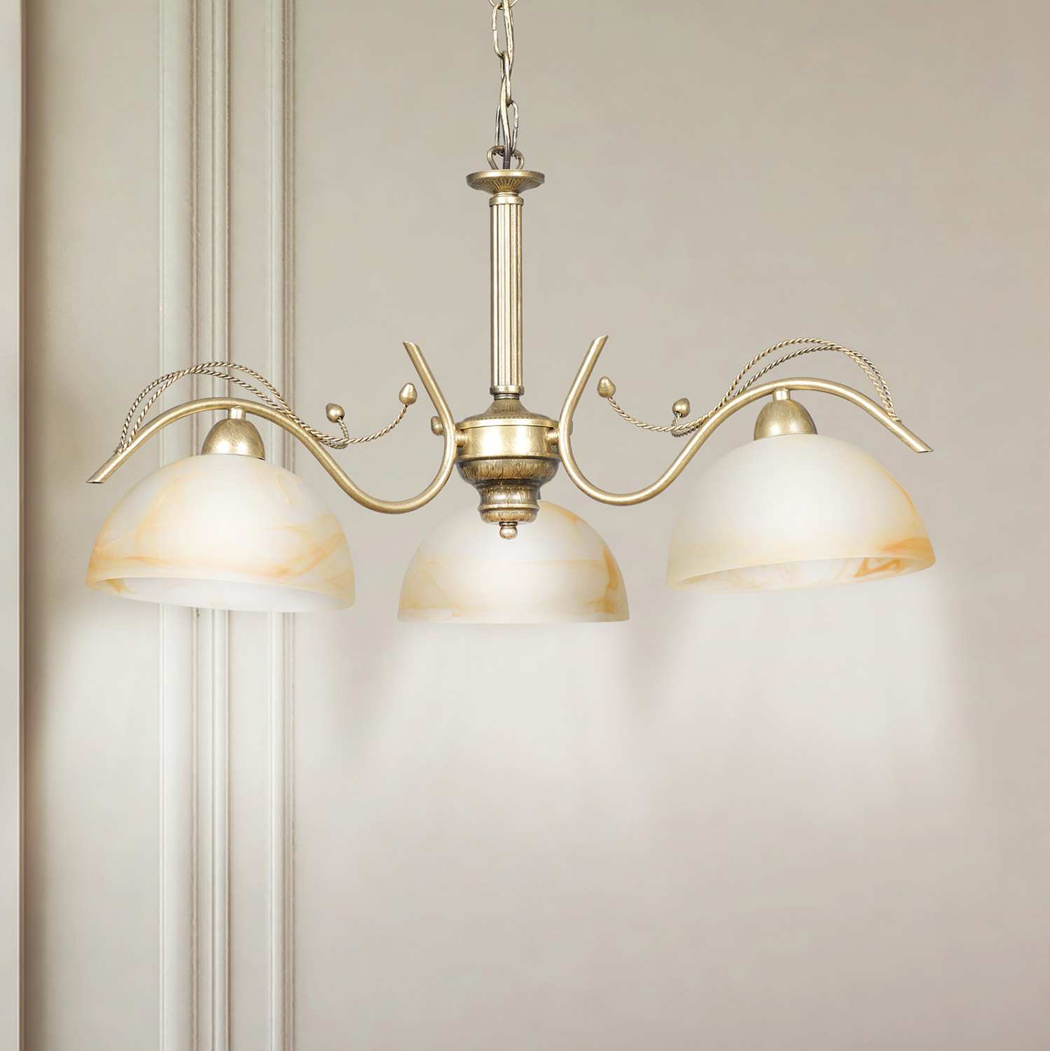 полилей класически стил в античен месинг /Emibig