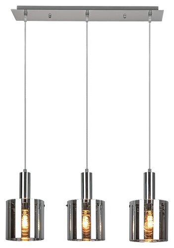 ПОЛИЛЕЙ ЗА ТРАПЕЗАРИЯ,ХРОМ,СТЪКЛА DONATI/RABALUX