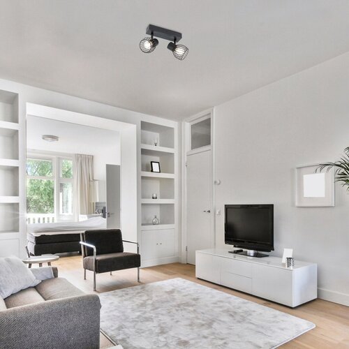 спот с две крушки за спалня,коридор,кухня Aberama/Rabalux