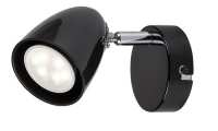 Art.No.73015- черен спот за спалня,над огледало,коридор PERICO/RABALUX от 