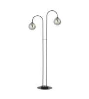 Art.No.1287/LP2- модерен лампион черен със стъкла ARCHI LP2/EMIBIG от 