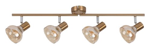 спот златен със стъкла за хол,кухня,спалня Holly/Rabalux