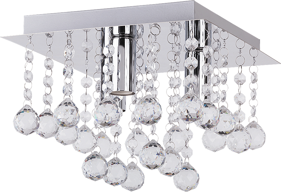 плафониера за хол с кристали  CORINNA