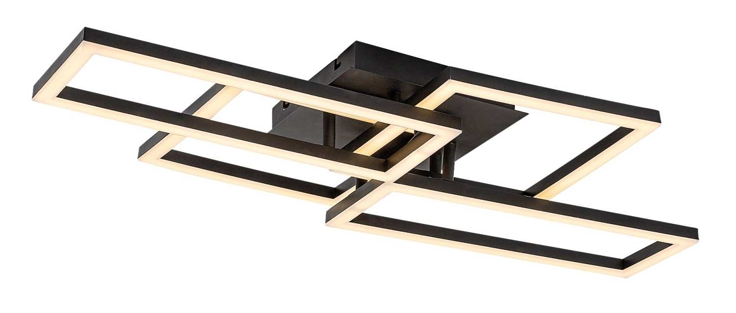 лед плафониера с дистанционно за хол,трапезария Drusus/Rabalux 