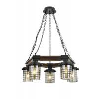 Art.No.AV-4216-5ET- полилей за всекидневна индустриален стил Avonni/4216 от 