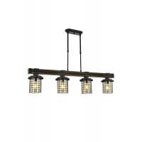 Art.No.AV-4216-4EY- полилей за всекидневна от дърво Avonni/4216 от 