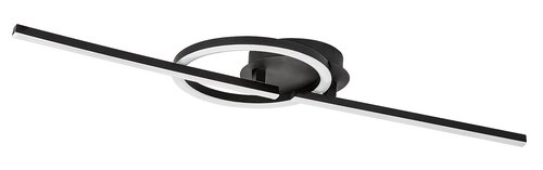 led плафониера за хол,спалня,коридор Twisterra/Rabalux