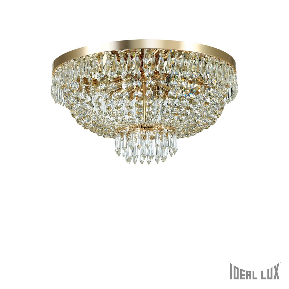 плафониера кристална  CAESAR PL6 ORO