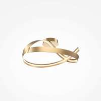 Art.No.MOD283CL-L34BS3K- лед плафониера златна за спалнщ,кухня Plons/Maytoni от 