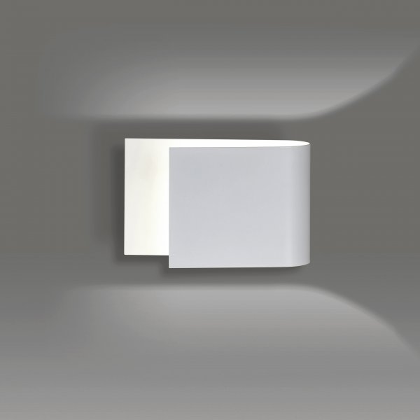 модерен аплик бял Single