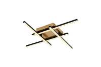 Art.No.71398- плафониера лед с дърво за спалня,кухня  Demir/Rabalux от 