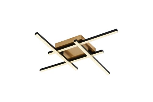 плафониера лед с дърво за спалня,кухня  Demir/Rabalux