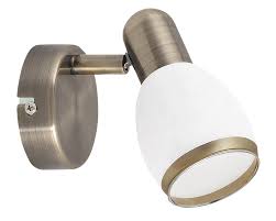 спот за спалня в античен месинг  ELITE